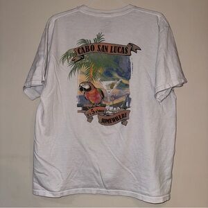 Cabo San Lucas ‘it’s 5 o’clock somewhere’ Graphic Tee - White